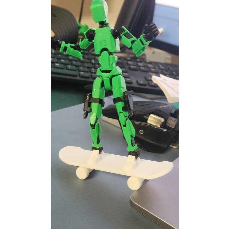 Muggora Skate para Dummy 13 Acessórios Brinquedo Decoração