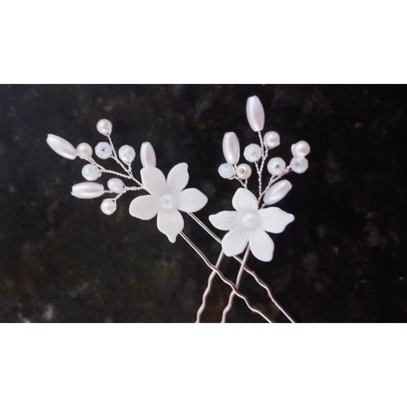 arranjo de cabelo, flo no Grampo de cabelo de flor,Grampo de cabelo de noiva