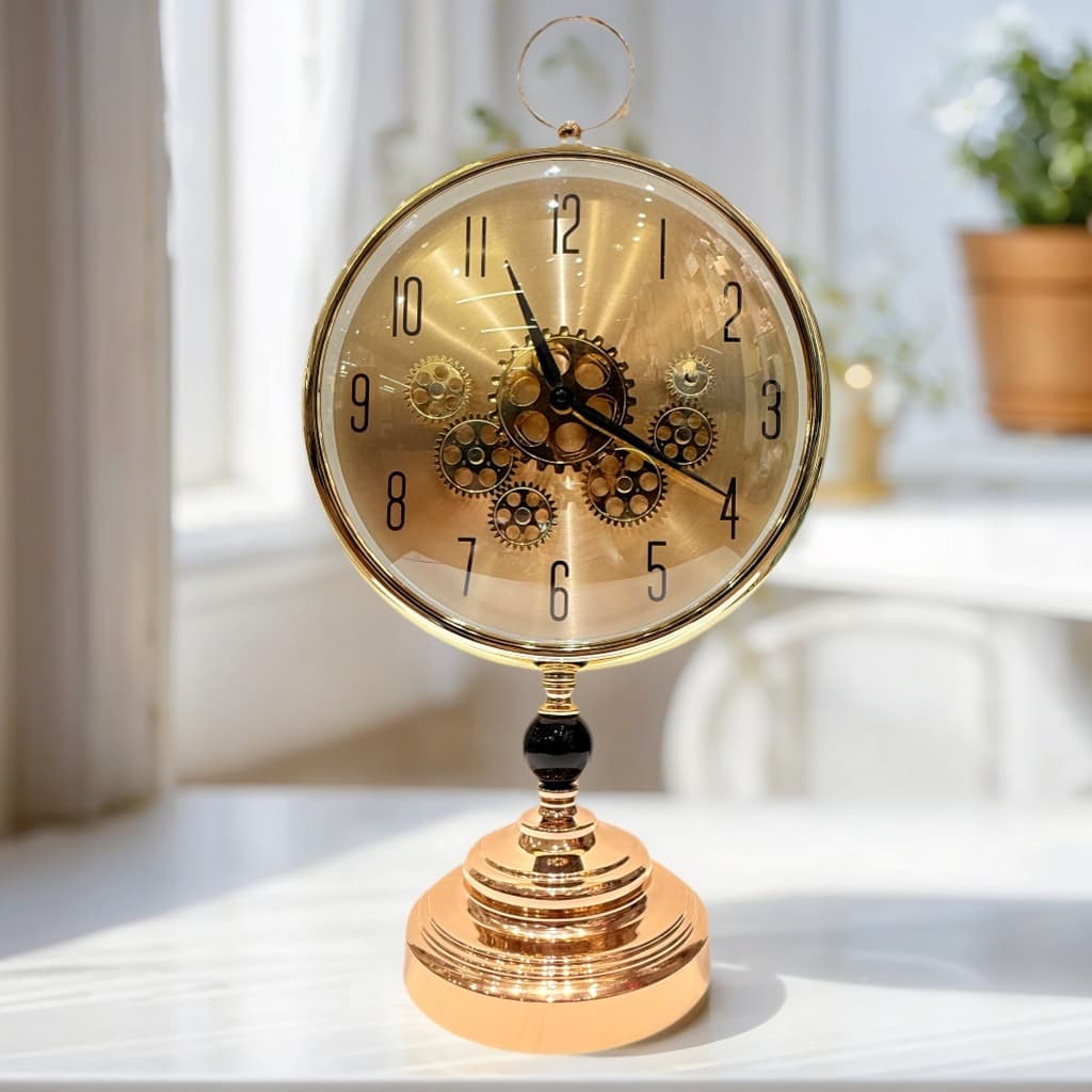 Relógio estilo europeu arte moderna relógio casa relógio Altura 62cm largura 32cm