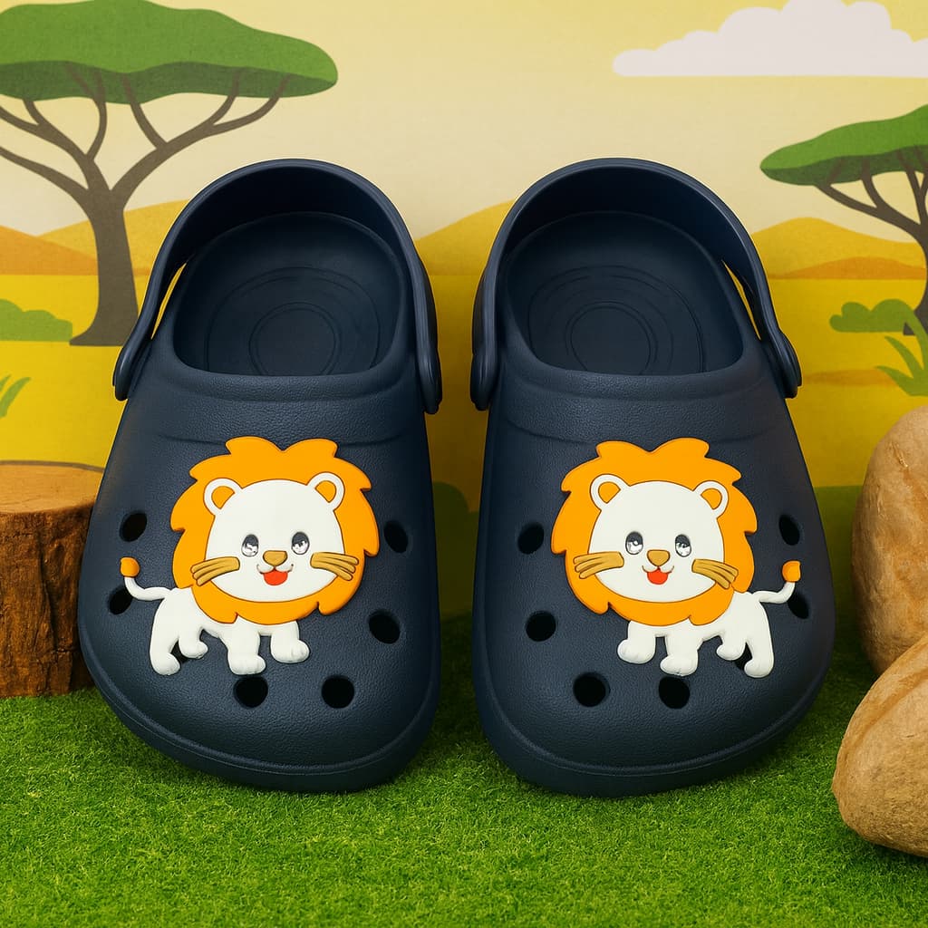 Babuche Sandália Infantil Menino Leãozinho Leve Confortável Antiderrapante Promoção