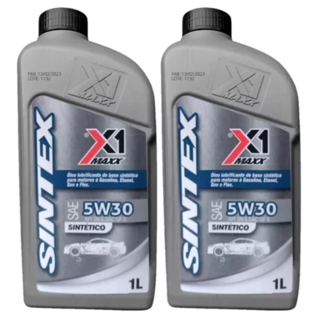 KIT 2 Óleo 5w30 Api Sintetico Revisão Excelente Troca De Óleo