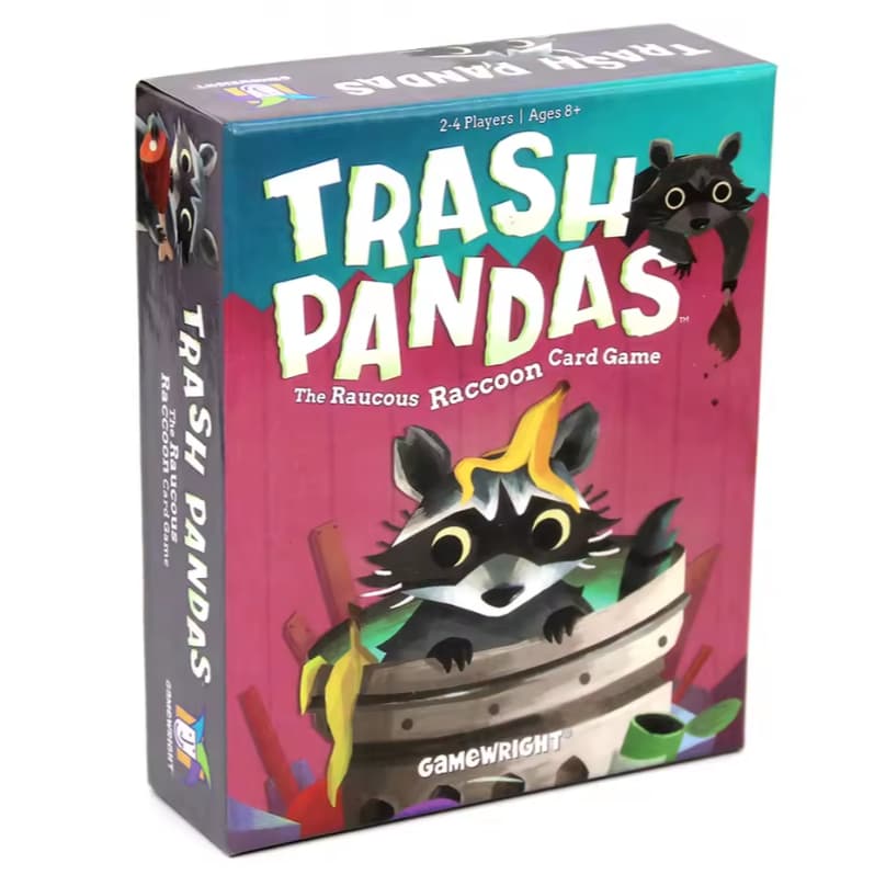 Jogo de Cartas Trash Pandas | Party Game Rápido e Divertido | 2-4 Jogadores | Jogo em Inglês