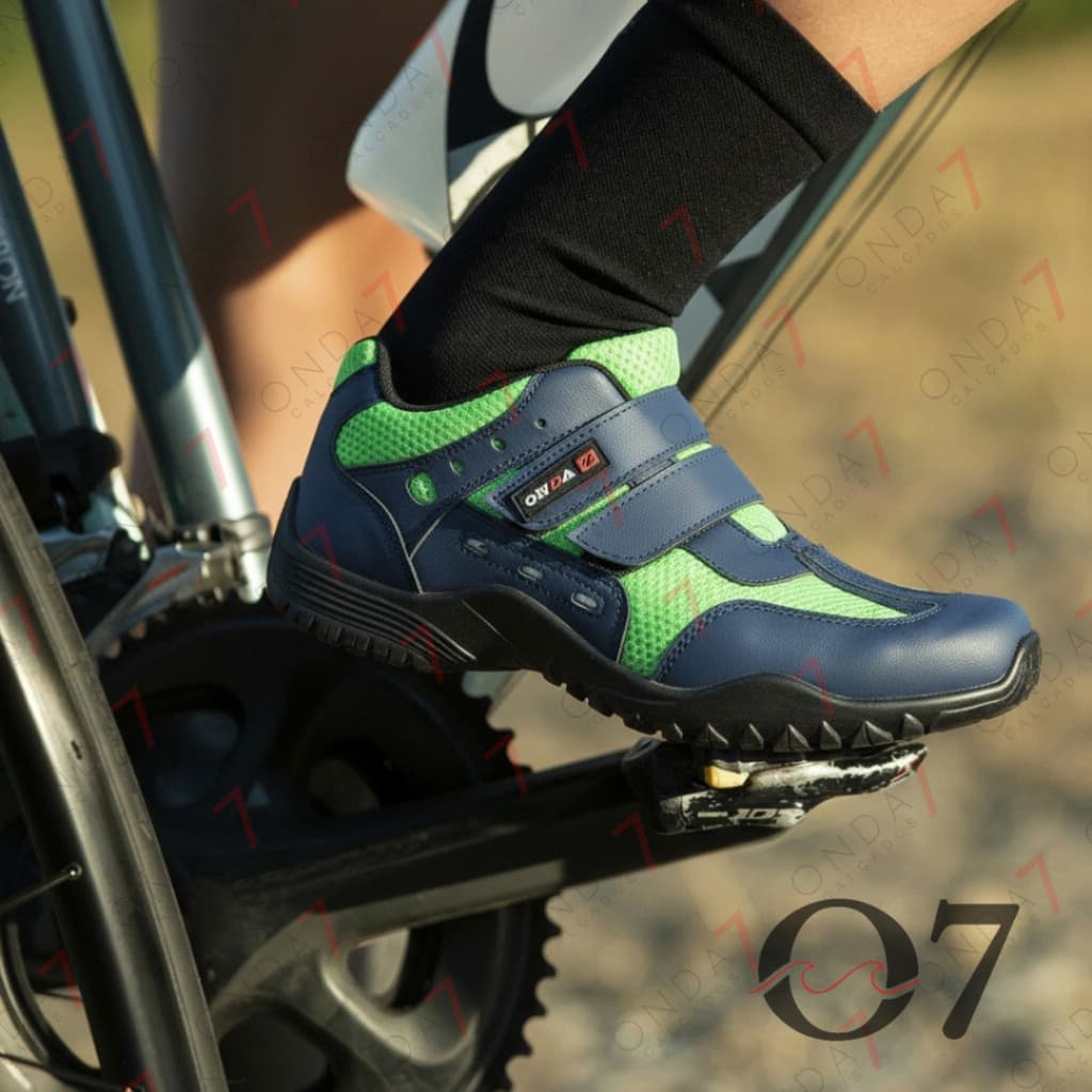 Sapatênis Masculino Ciclismo Casual Velcro Sem Cadarço Tênis Confortável Dia a Dia