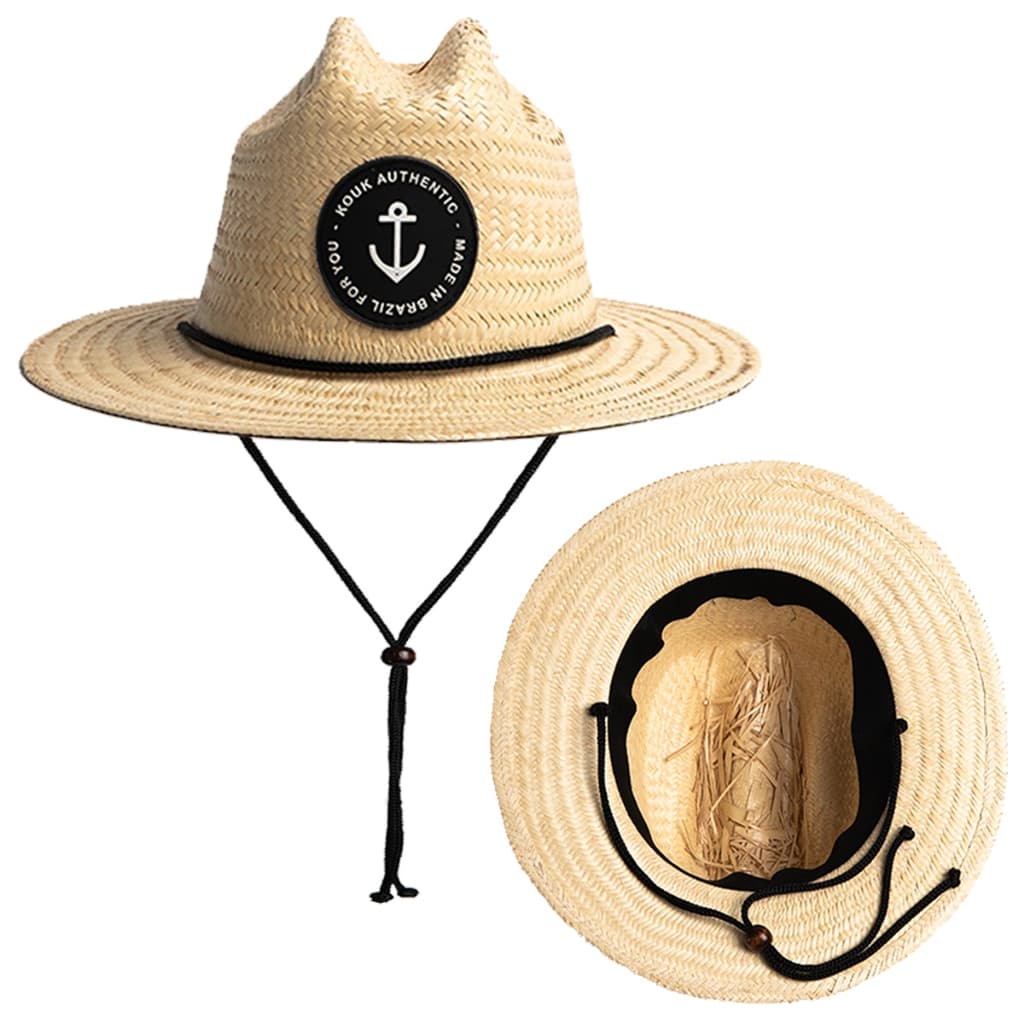 Chapéu Infantil de Palha Kids Criança Proteção Solar Praia Verão Piscina Moda Estiloso Unissex Leve