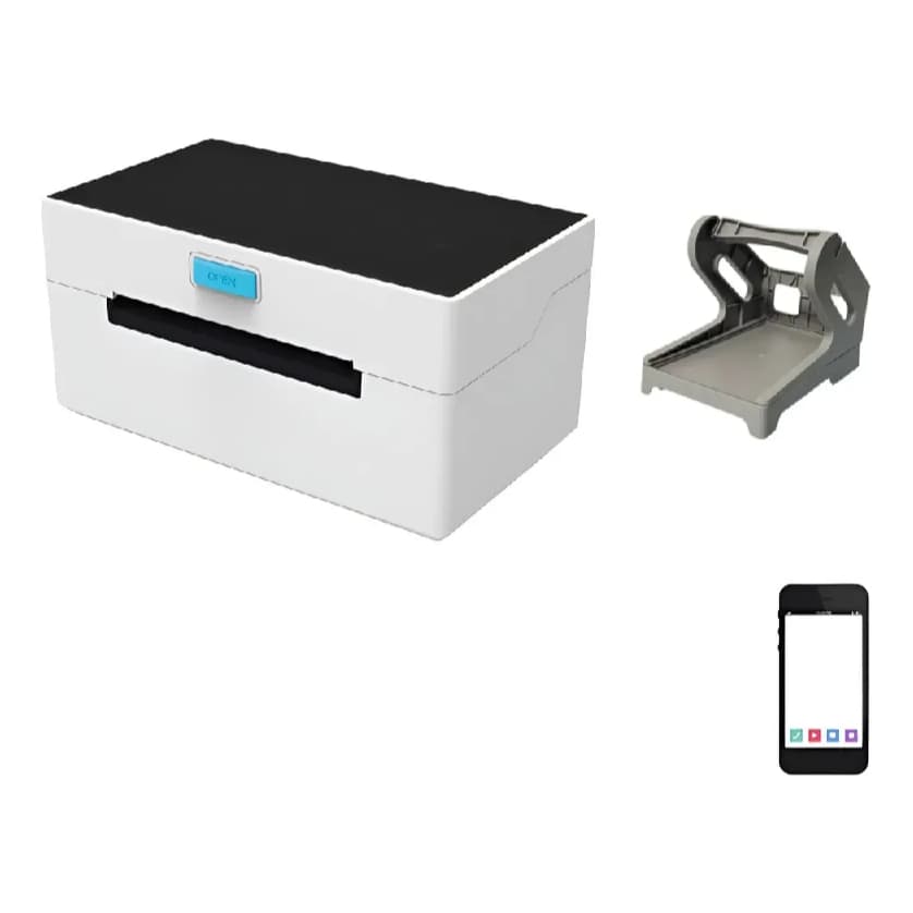 Impressora Termica de Etiquetas Adesivas Bluetooth Usb Ecommerce Marketplace + Suporte