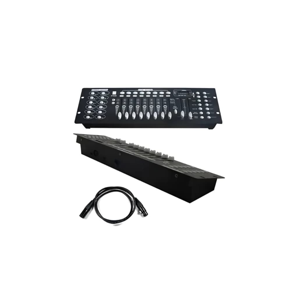 Mesa Iluminação Dmx 512 Controladora De Efeitos