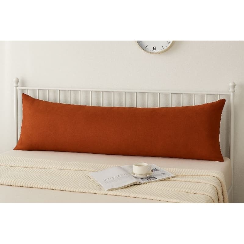 Capa de Travesseiro de Corpo | Xuxão 1,40x40 | Suede Premium | Elegante e Macia