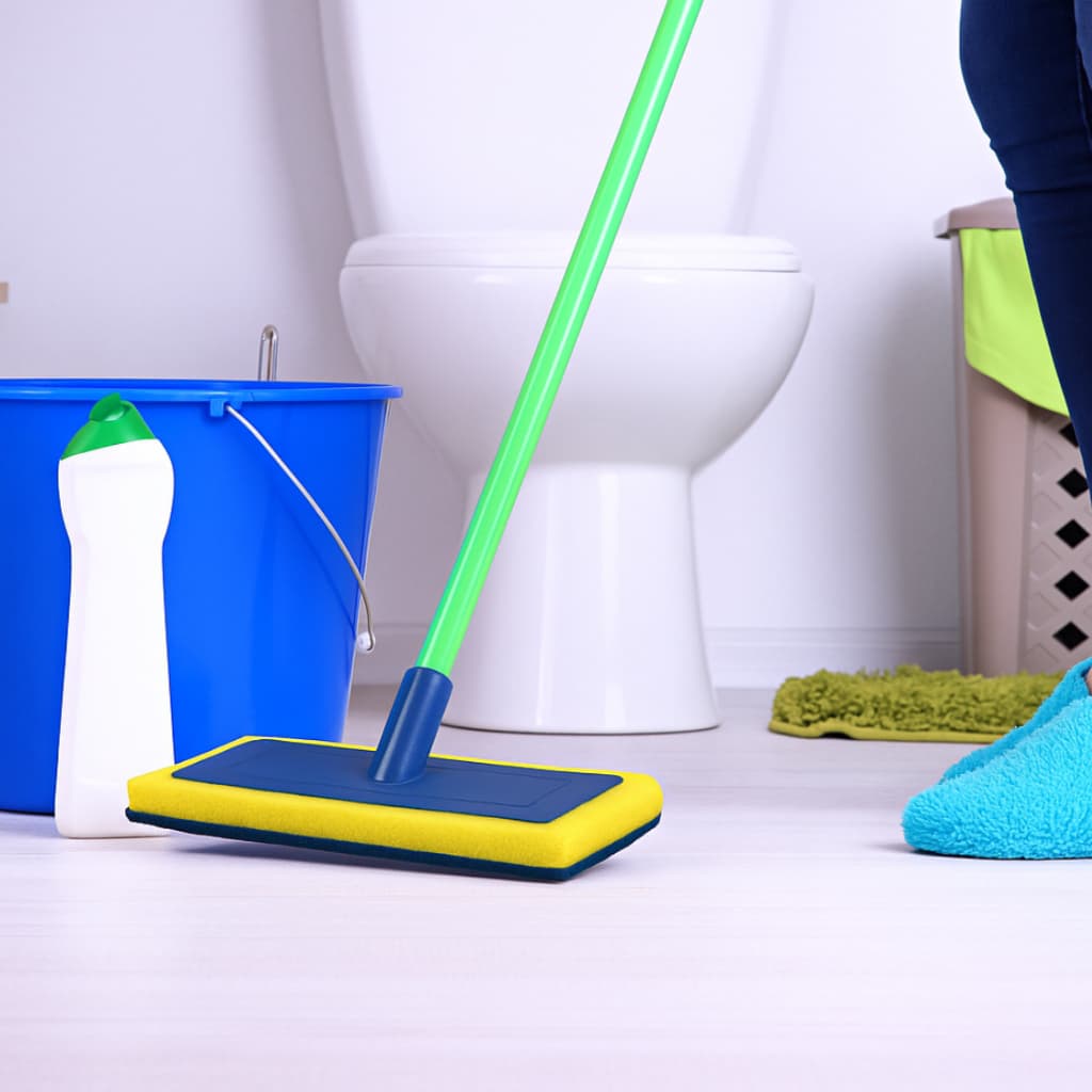 Rodo de Limpeza Esfregão com Esponja Sem Cabo– Piso, Azulejo, Banheiro e Cozinha