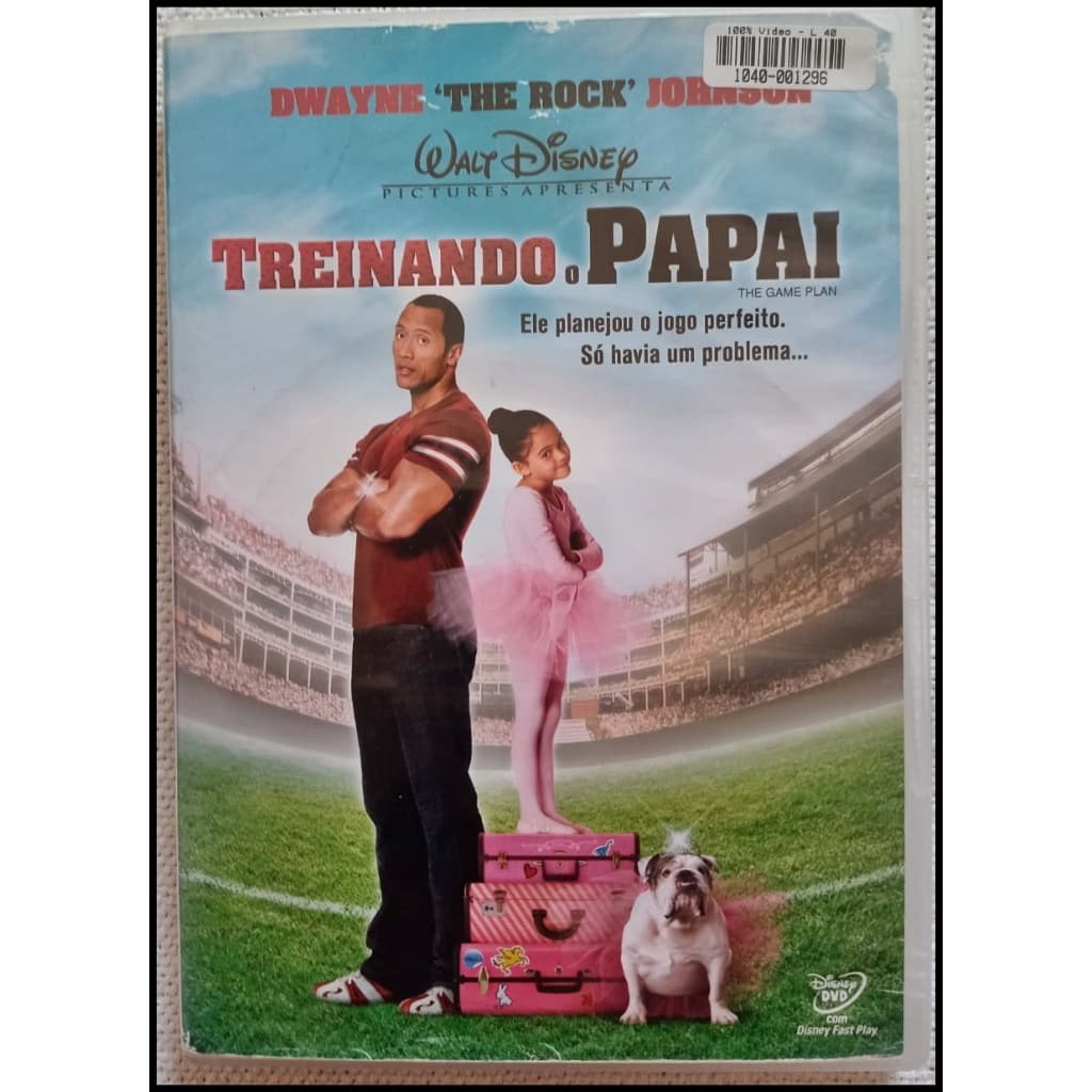 DVD Treinando o Papai - Original Locadora