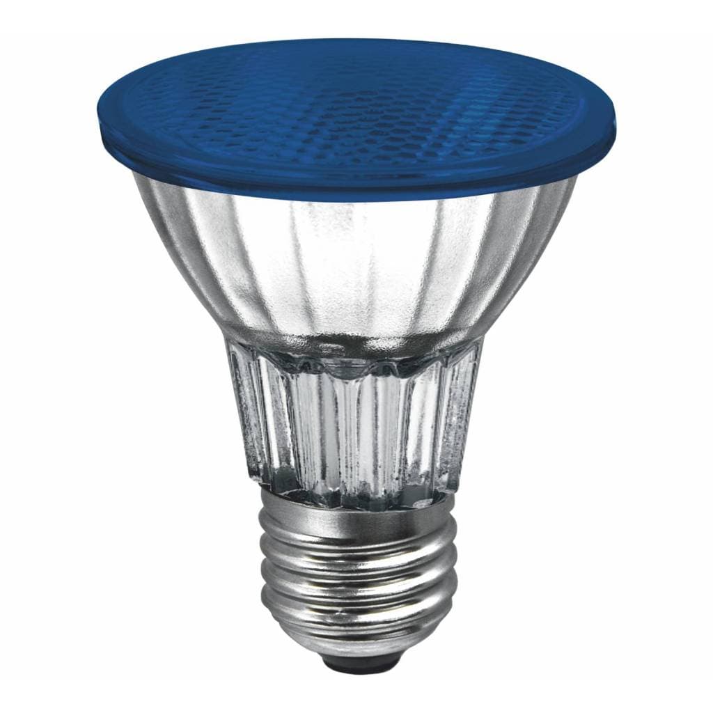 Lâmpada PAR20 LED G-light Color 7W Azul Bivolt decorativa jardim colorida
