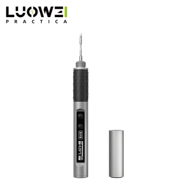 Ferro de Solda Digital Luowei LW-SI1S Portátil 210W com Controle de Temperatura