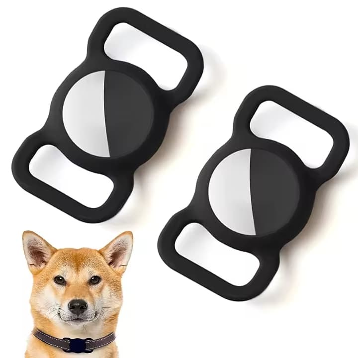 Case Silicone para AirTag Coleira Cachorro Gato Capa Protetora Compatível Apple