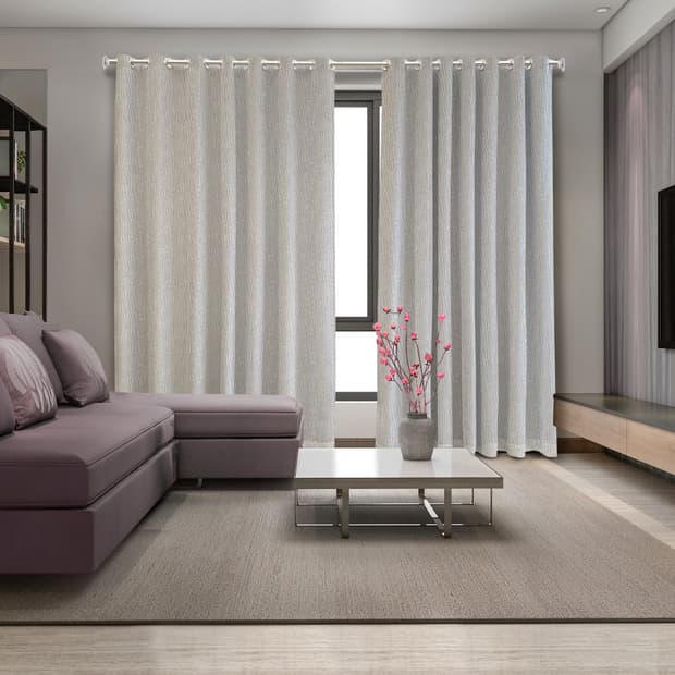 Cortina Blackout Malibu Premium Com Vedação De Até 90% Cor Gelo - Medidas: 2,80 x 2,70