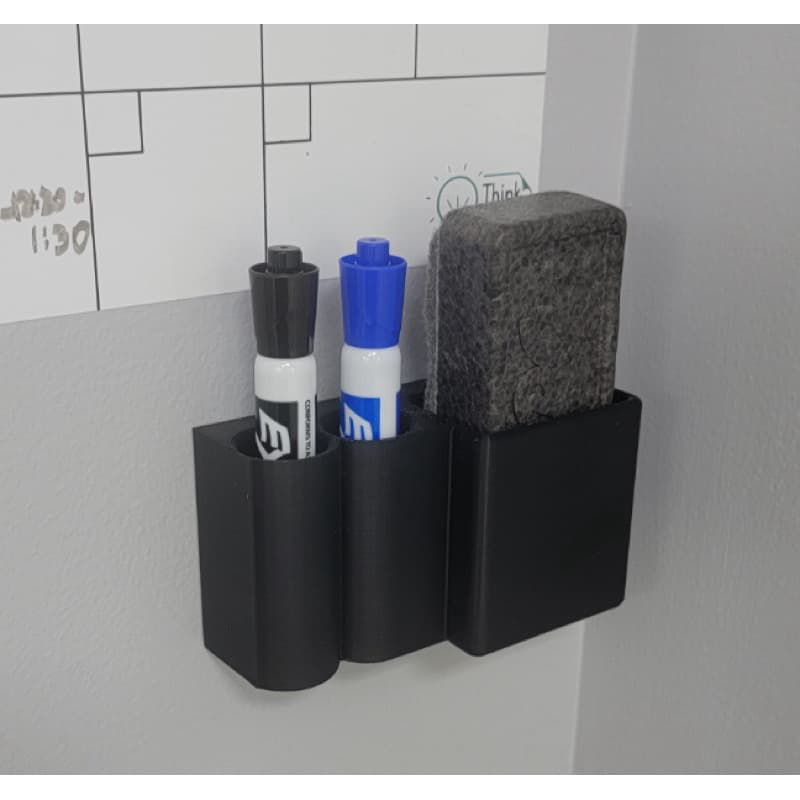 Suporte Organizador para Canetas e Apagador de Quadro Branco