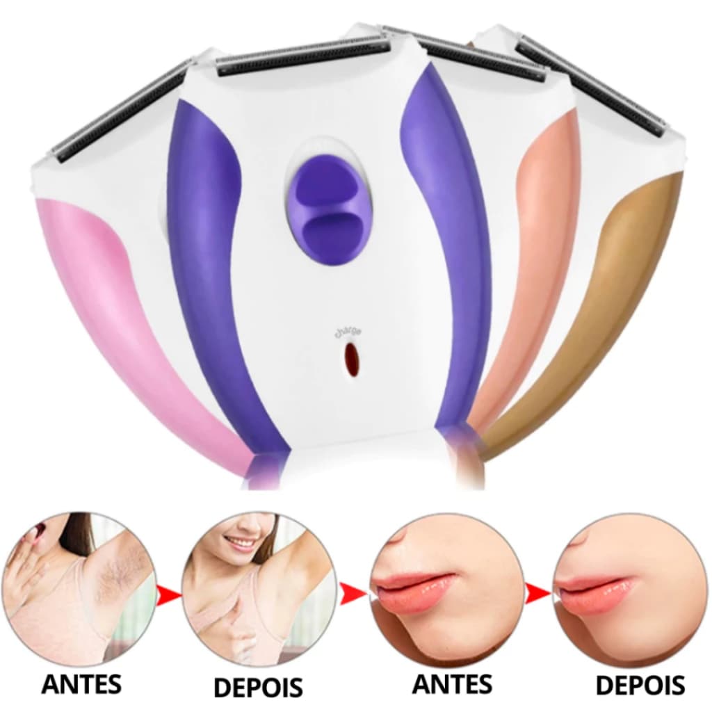 Depilador Facial Removedor de Pelos | Removedor de Buço Sem Dor