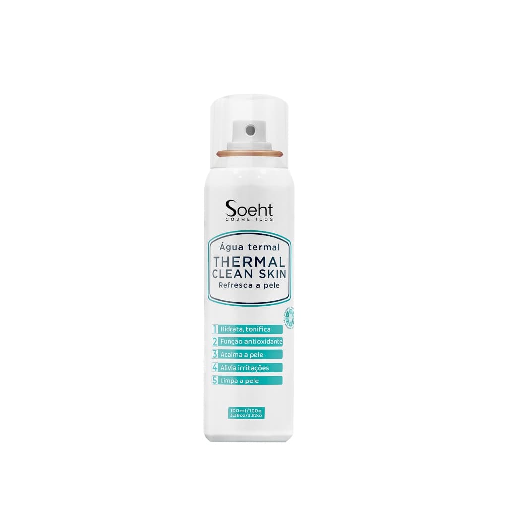 ÁGUA THERMAL SEM GÁS 100ml - THERMAL CLEAN SKIN