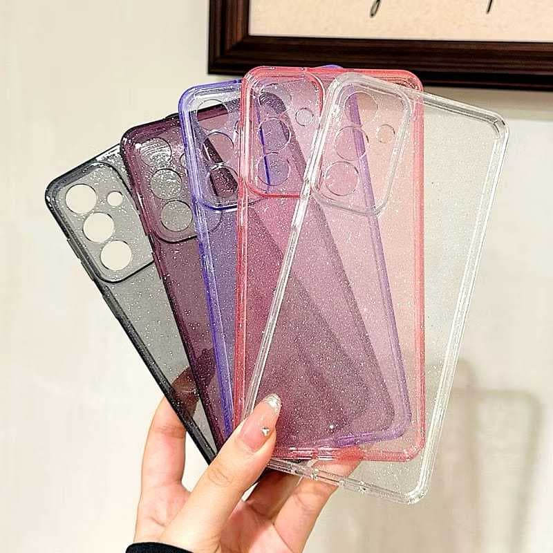 Capa Brilho Glitter Transparente Samsung  – Proteção + Estilo