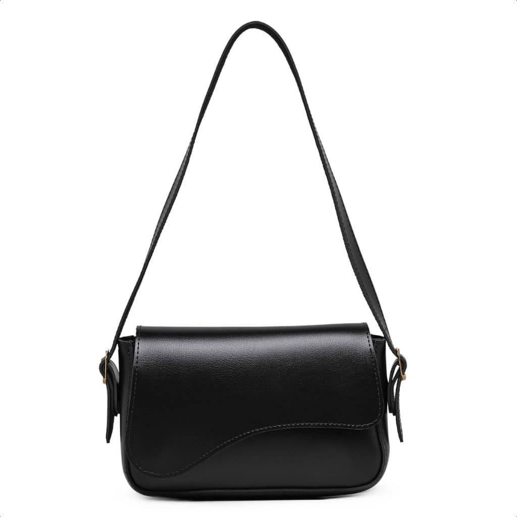 Bolsa Feminina Onda Fechamento Magnetico Ombro Envio Imediato