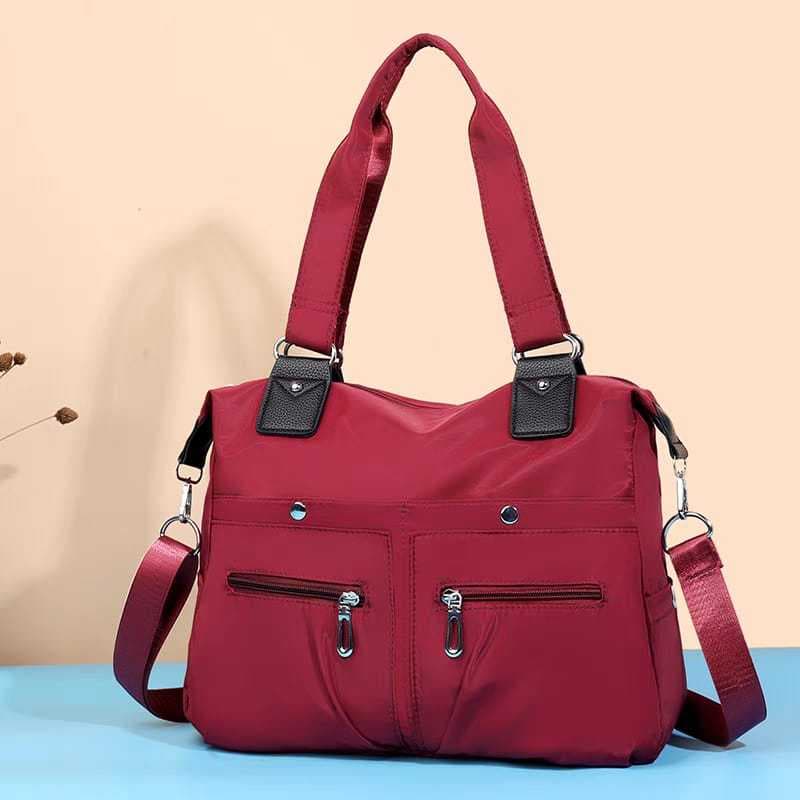 Bolsa feminina Grande Nylon impermeável de ombro alça transversal tiracolo escolha