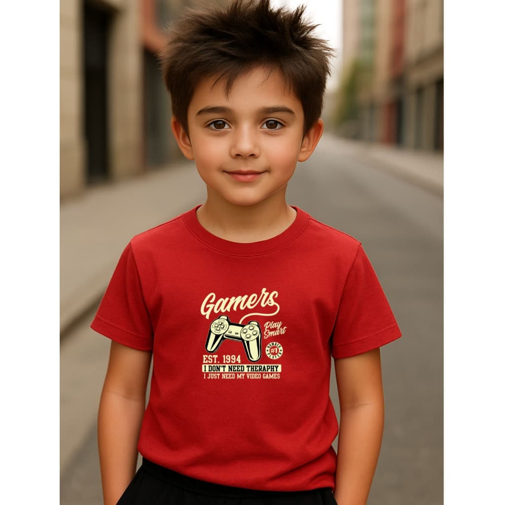 Camiseta Infantil Blusa Menino Juvenil Básica Estampada Game 100% Algodão