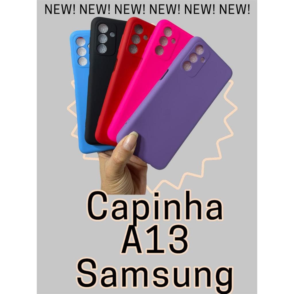 Capa Capinha Samsung A13 Aveludada CASE Protetora