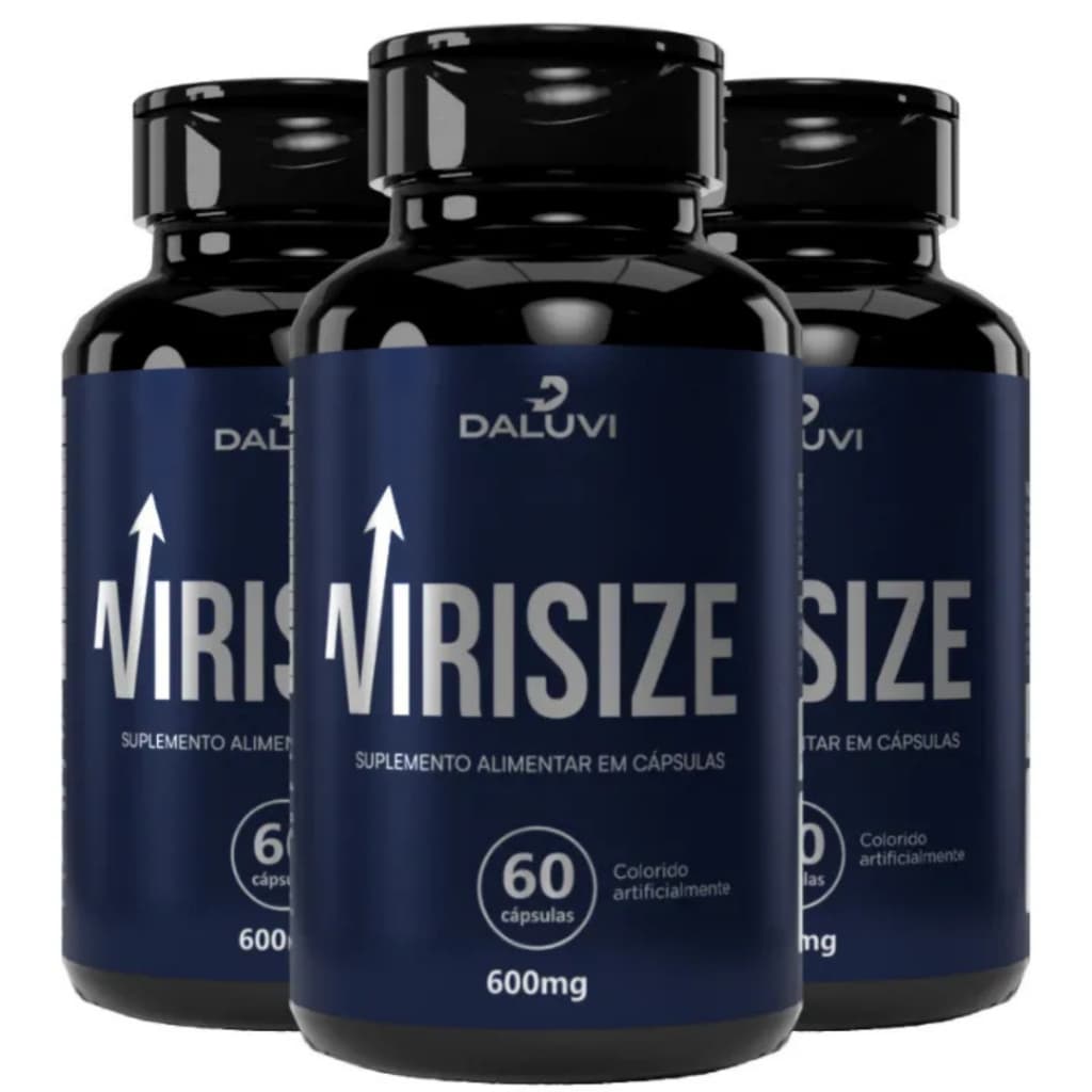 Virisize Original | 3 Potes | 180 Cápsulas