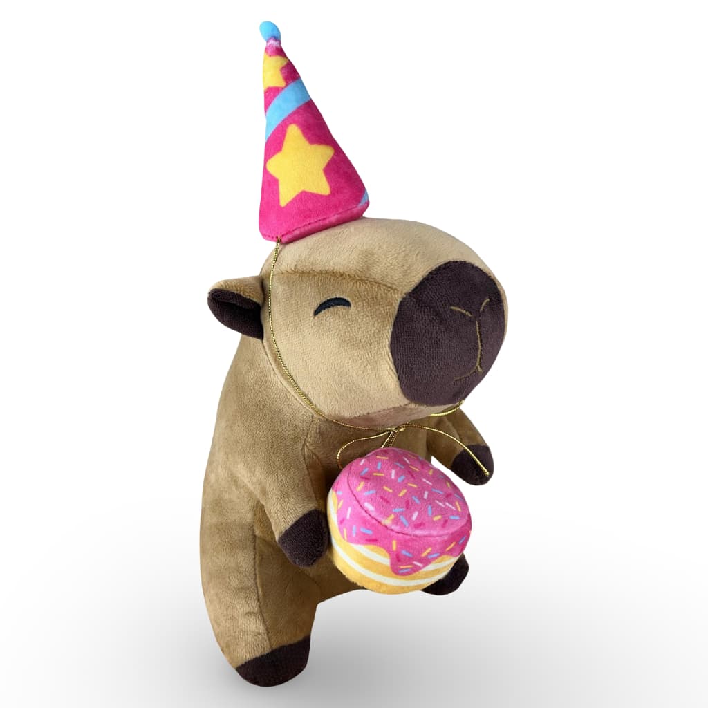 Toybrink Capivara de Pelúcia 20cm Presente Criativo Festa Aniversário