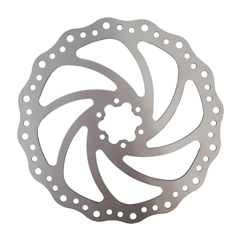 Disco Freio Rotor Bike 6 Furos Aço Inox 203mm MTB Speed Leve JustGoFit