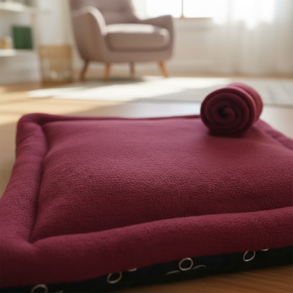 Caminha Cachorro pequeno e gato cama pet colchãozinho almofada pra casinha N2 45x45cm +mantinha