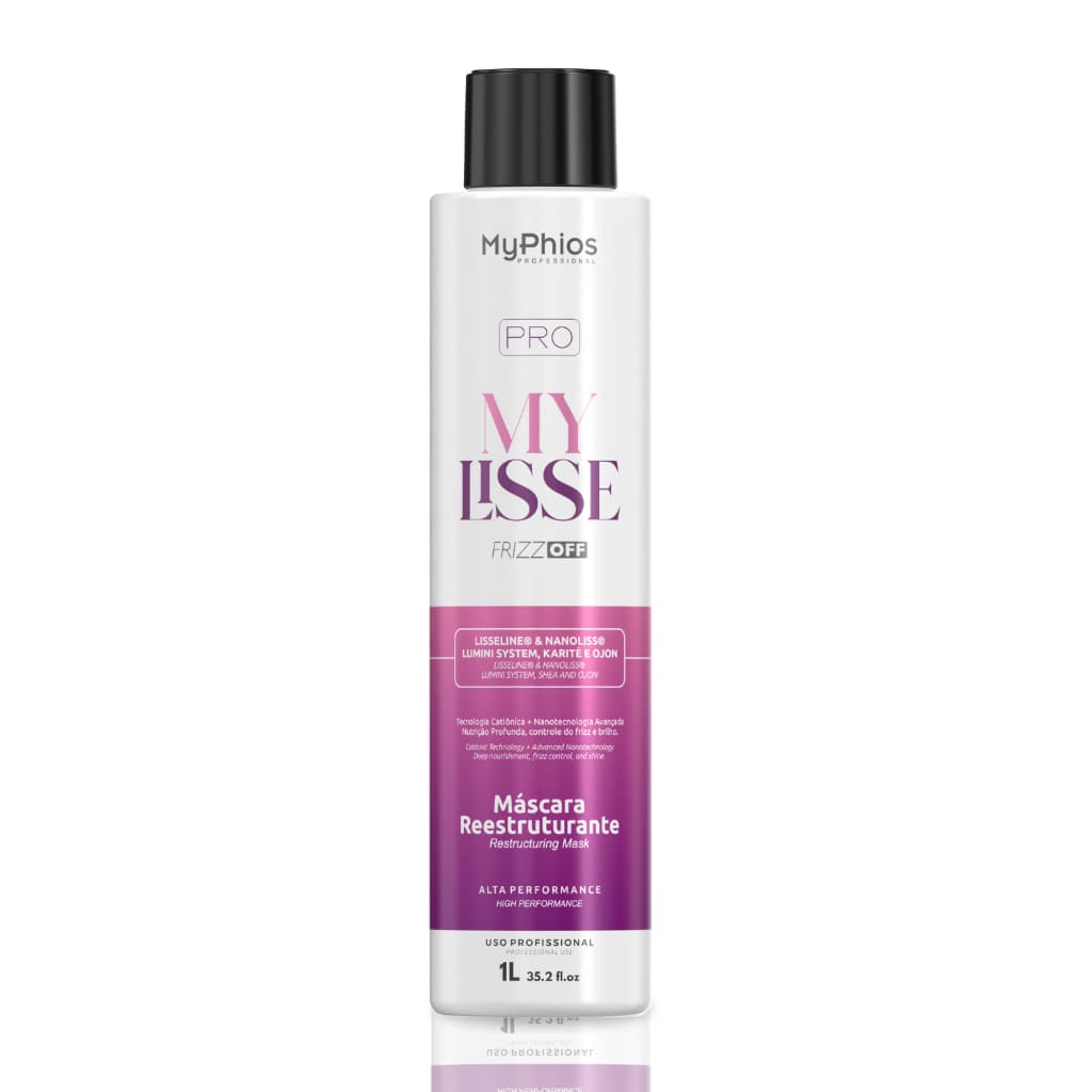 Máscara Reestruturante Pro Mylisse MyPhios - 1L Passo único - Uso Profissional