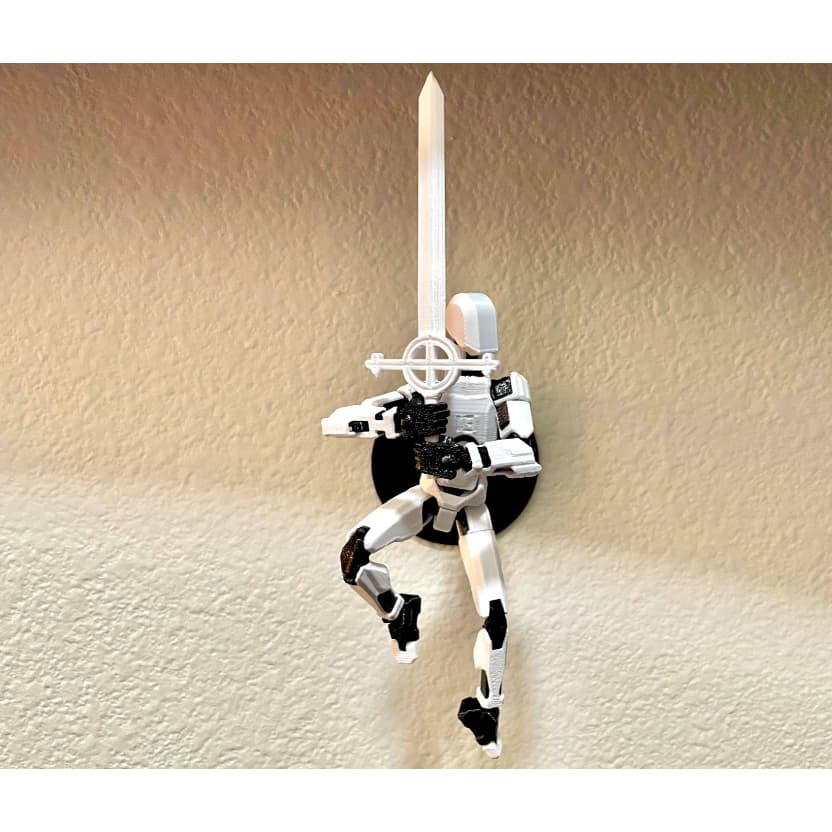Muggora Arma Épica – Espada Sangue de Demônio para Dummy 13 Acessórios Brinquedo Decoração
