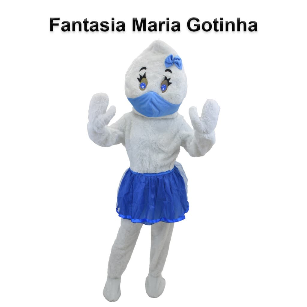Fantasia Maria Gotinha Adulto – Campanhas de Vacinação
