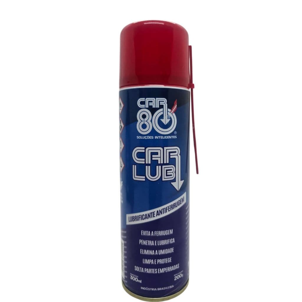 Desengripante Lub Car 80  300 ml melhor do mercado