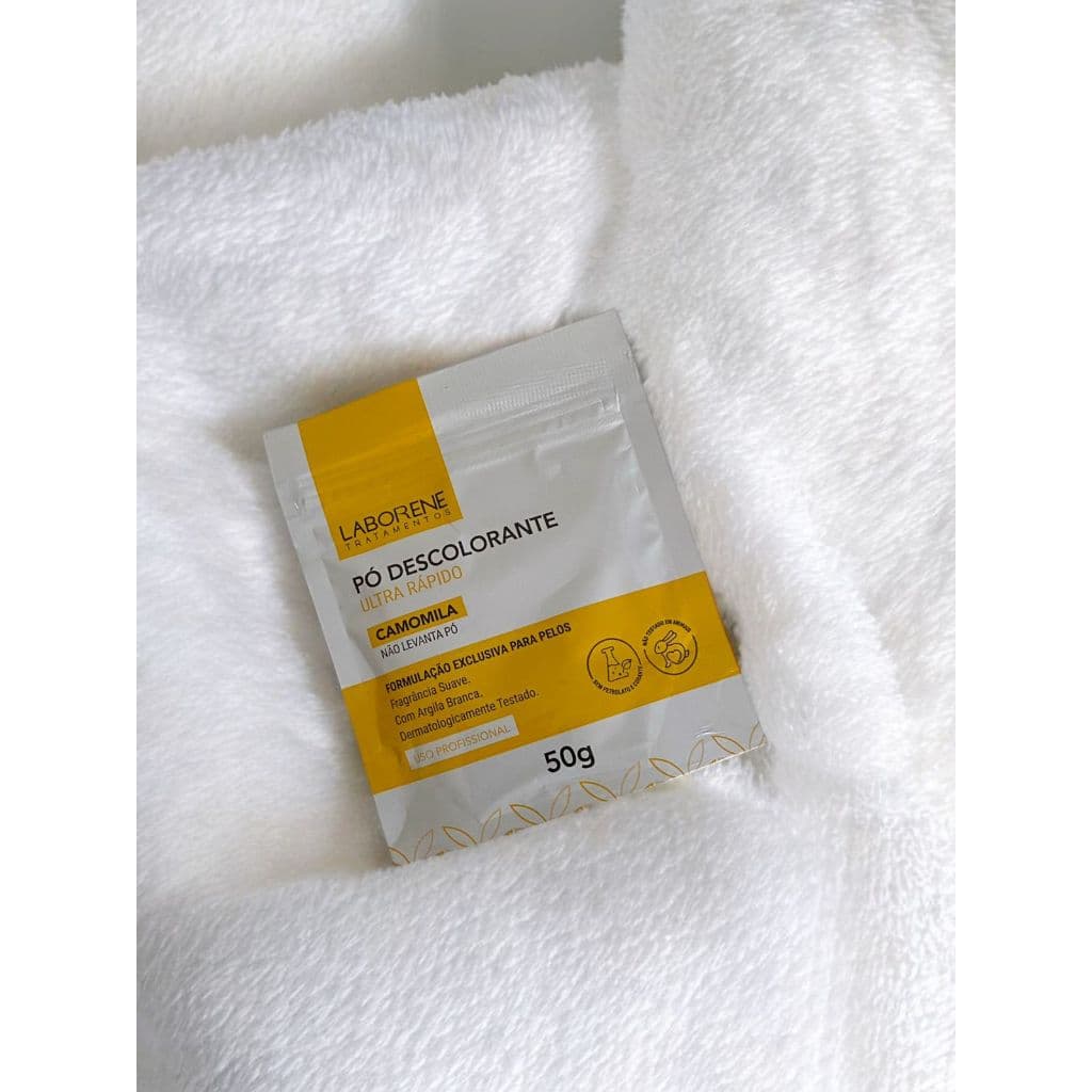 Kit com 3 Pó Descolorante Laborene 50g Fragrância Suave
