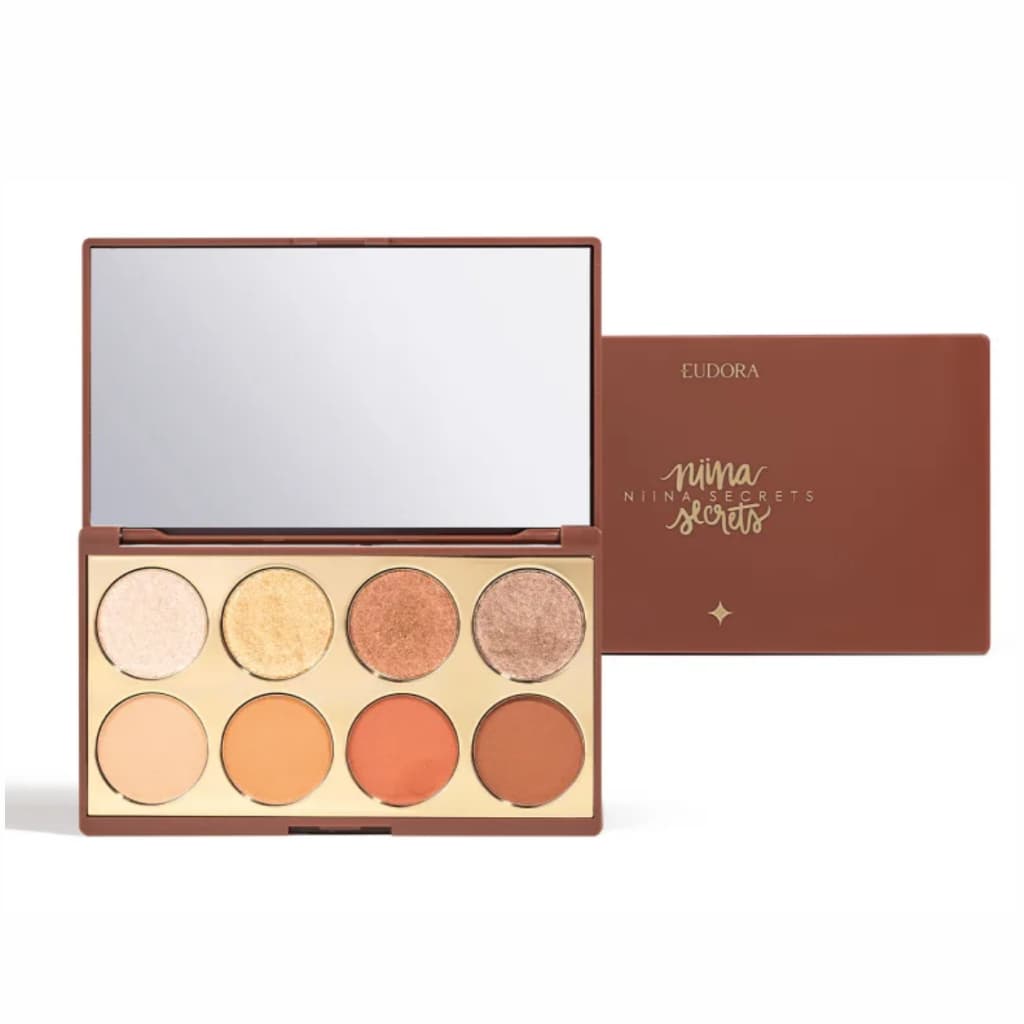 Paleta de Sombra Niina Secrets Neutrals 5,6g Eudora Edição Limitada
