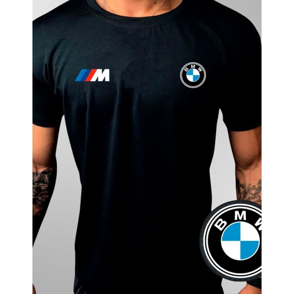 Camisa Dry-Fit Masculina - BMW 02 - Academia Corrida Crossfit Skate Basquete