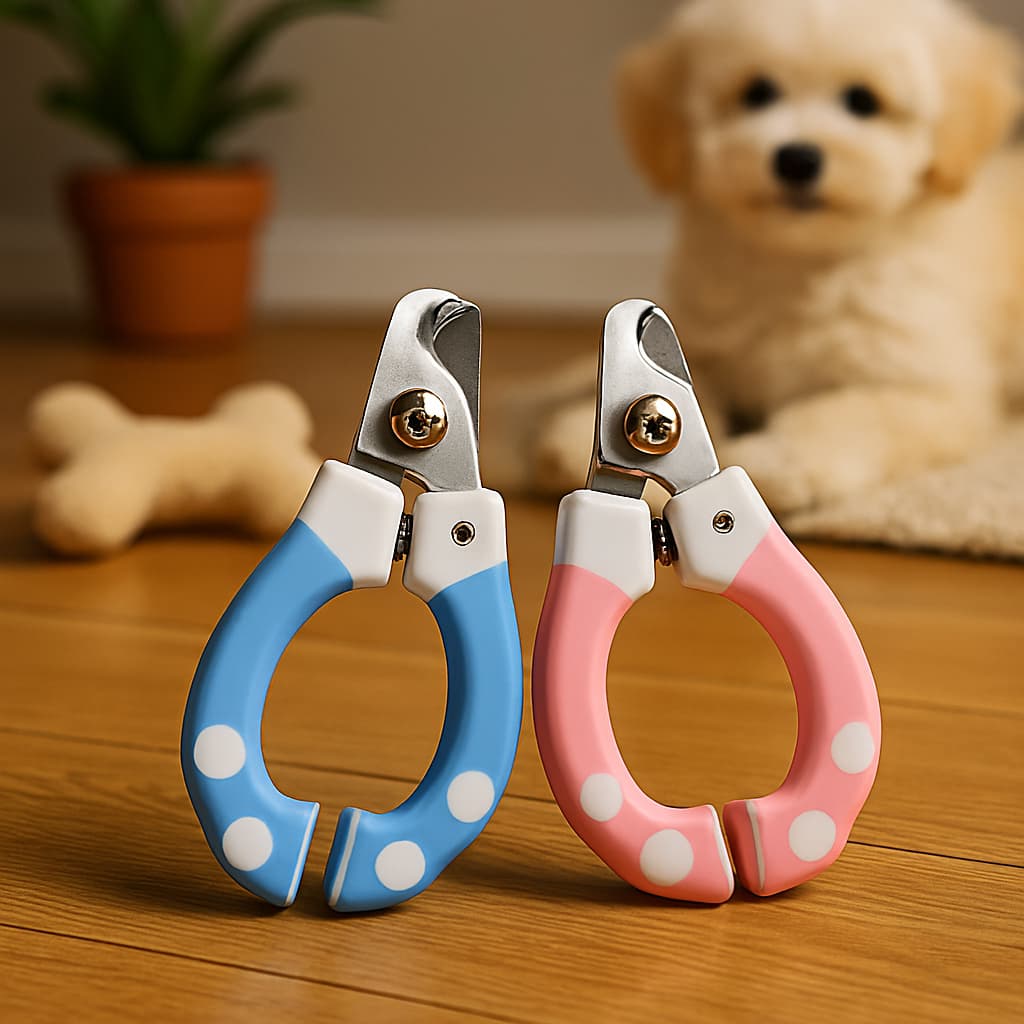 Alicate Cortador de Unhas para Pets Gatos e Cachorros Limitador de Corte, Pegada Ergonômica Preciso