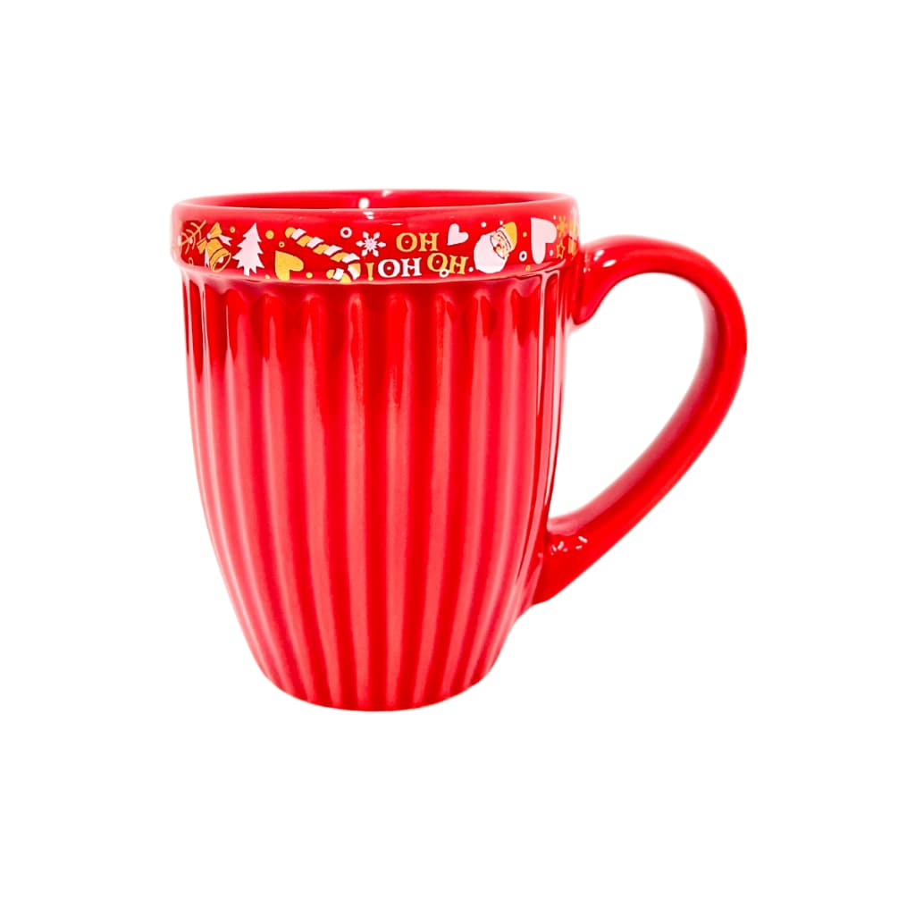 Caneca Itália Natal Cerâmica 390ml Feliz Natal Presente