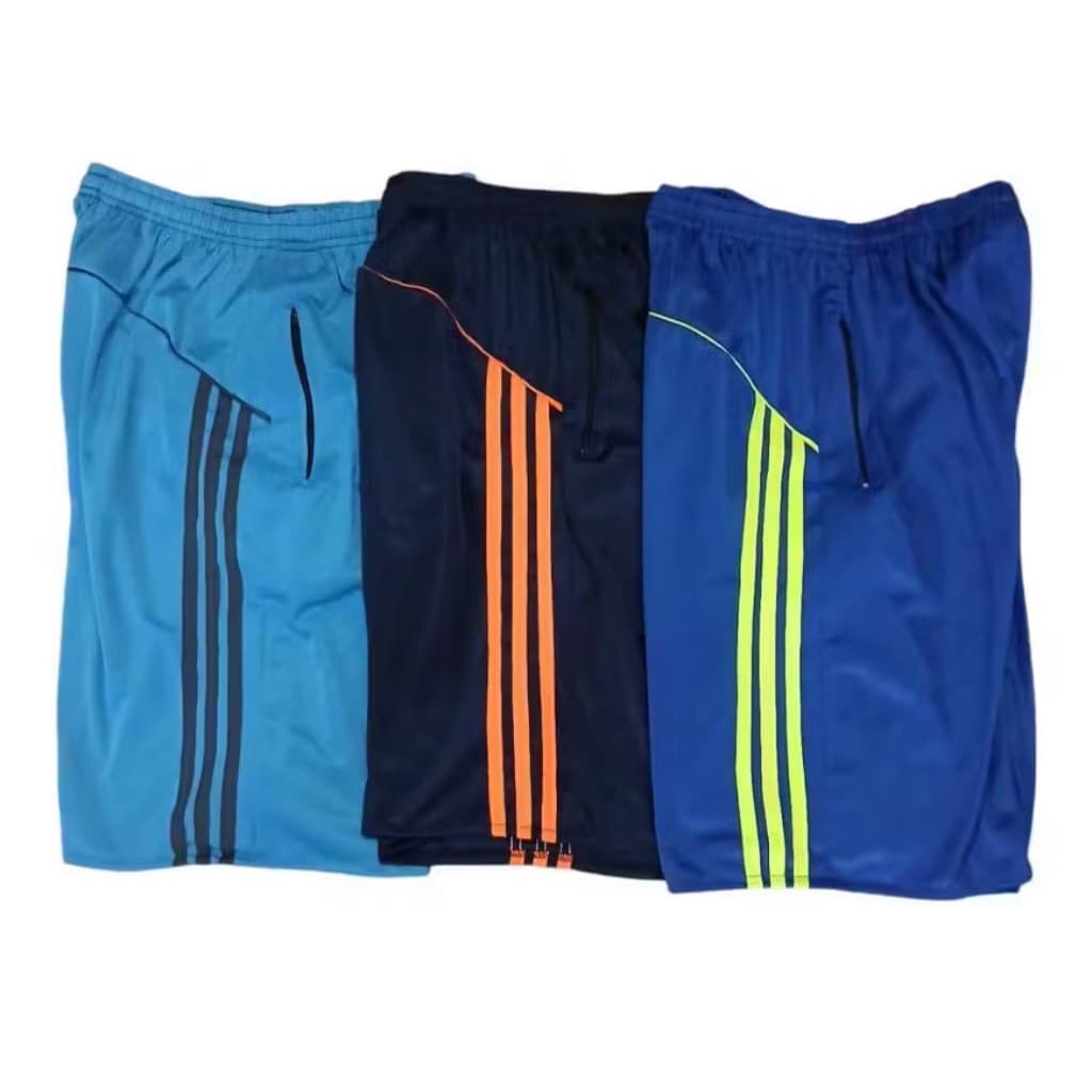 Bermuda Masculina Driy-Fit Listras Flanelada Com Bolso e Ziper Esportiva , Academia Lazer