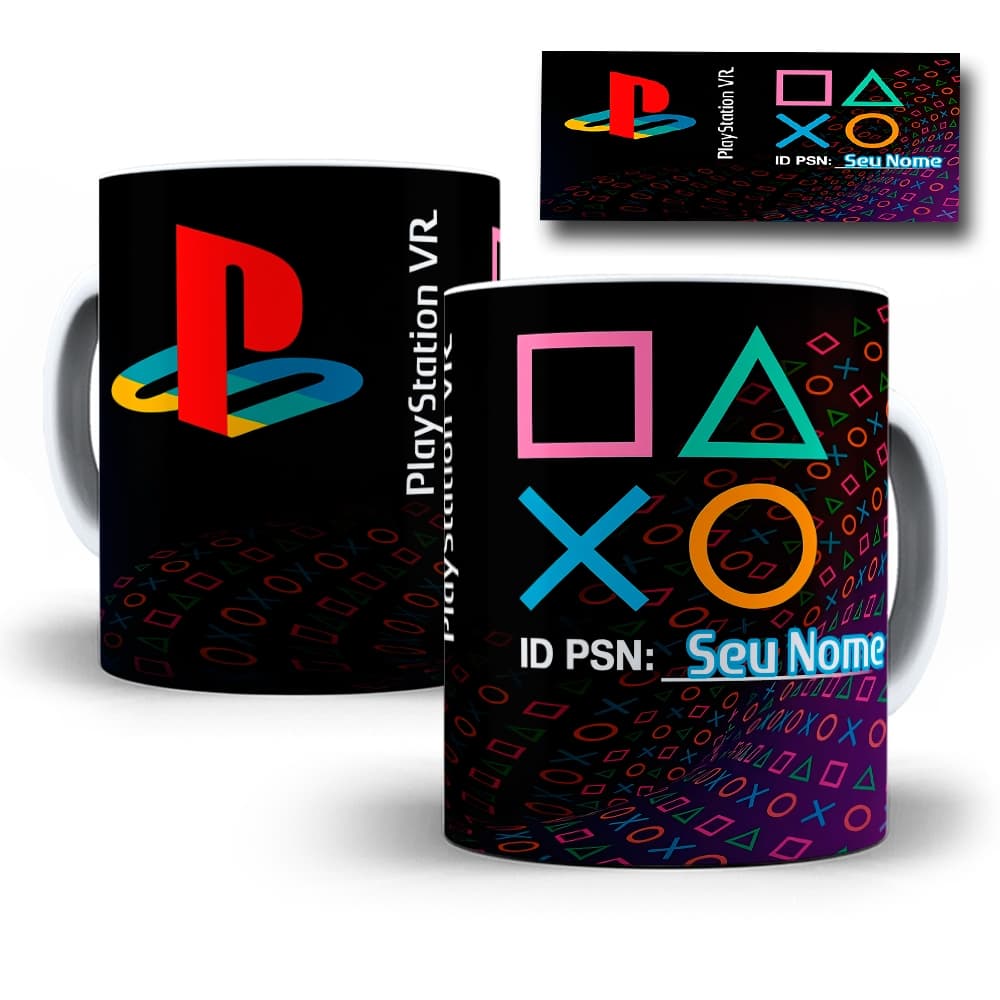 Caneca Game - Personalizada COM SEU NOME  325ML Dia das Crianças