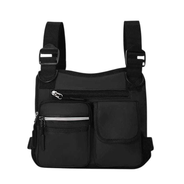 Pochete colete peitoral esportivo ciclismo trilhas motoboy bolsa bag