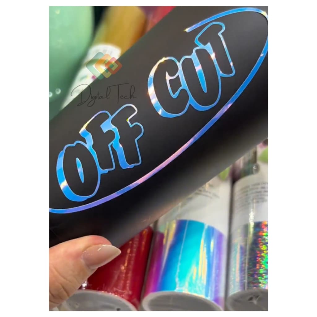 Adesivo Vinil para Plotter de Recorte OFF CUT, Silhouette, Cameo e outras