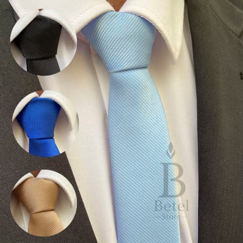 Gravata Várias Cores Slim Masculina Social Atemporal Sofisticada Elegante