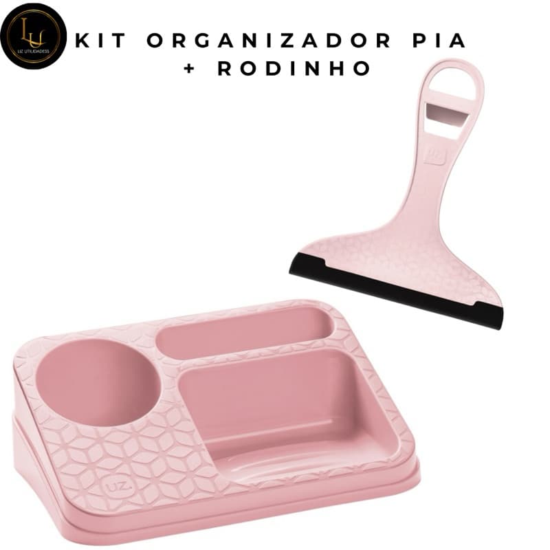 Kit Organizador + rodinho de pia UZ.
