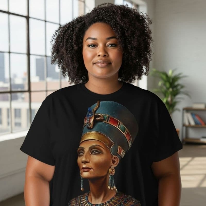 Camiseta masculina e feminina Estampa antigo Egito Mistica