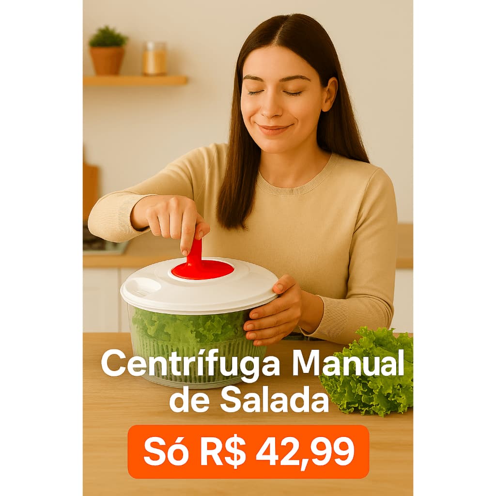 Centrífuga De Salada Secador Manual  centrífuga de salada