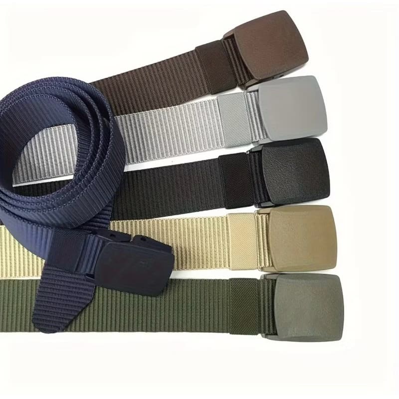 Cinto Tatico Masculino Elastano Lona com Fivela Catraca