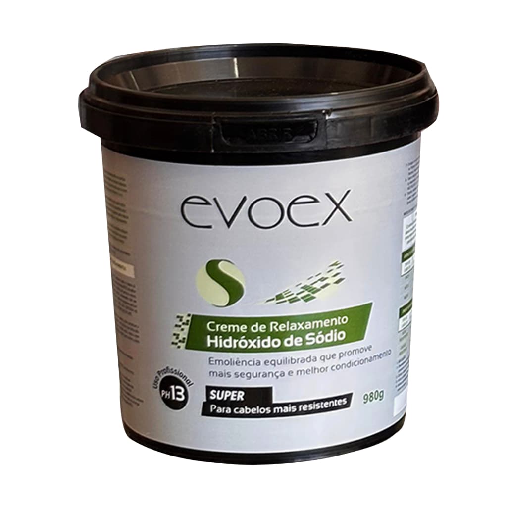 Creme De Relaxamento Hidróxido De Sódio Evoex 980g