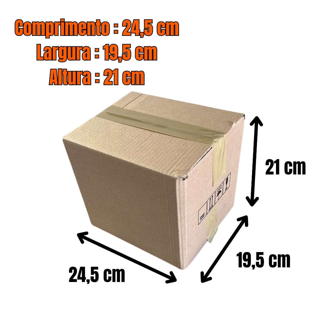 CAIXA TRANSPORTE DELLA  24,5X19,5X 21 25 UNI Maleta E