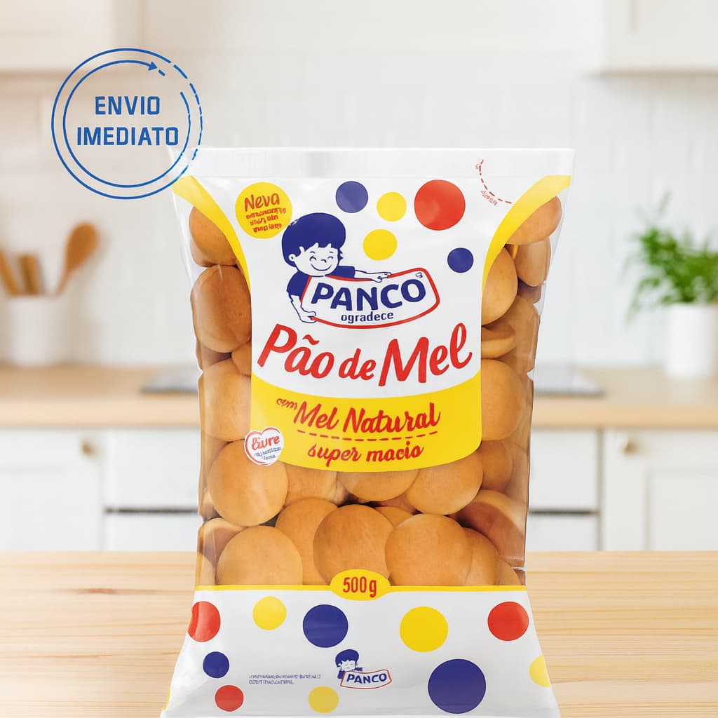Pão de Mel Panco 500 g - 1 Unidade